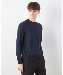SUIT SELECT（スーツセレクト）の「【おうちで洗える】【RBC】BIZ KNIT クルーネック（ニット/セーター）」