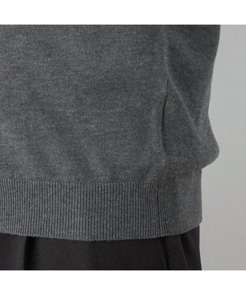 SUIT SELECT（スーツセレクト）の「【おうちで洗える】【RBC】BIZ KNIT クルーネック（ニット/セーター・メンズ・ブラック/グレー/ネイビー・SMALL/MEDIUM/LARGE/X-LARGE）」の13枚目の写真