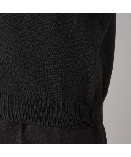 SUIT SELECT（スーツセレクト）の「【おうちで洗える】【RBC】BIZ KNIT クルーネック（ニット/セーター・メンズ・ブラック/グレー/ネイビー・SMALL/MEDIUM/LARGE/X-LARGE）」の8枚目の写真