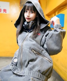 GALFY（ガルフィー）の「GA×GALFY-安定の別注デニムフードジャケット（その他アウター）」