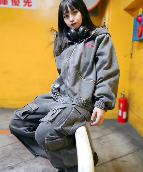 GALFY（ガルフィー）の「【別注】GA×GALFY-安定の別注デニムフードジャケット（その他アウター・メンズ・ブラック/インディゴブルー/ブラウン・XL/L）」の17枚目の写真