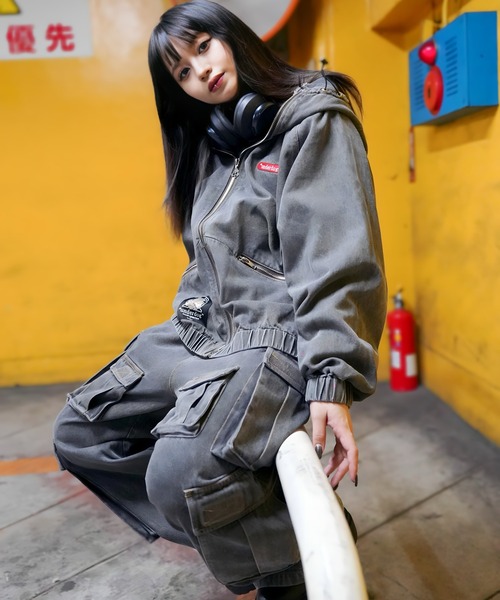GALFY（ガルフィー）の「【別注】GA×GALFY-安定の別注デニムフードジャケット（その他アウター・メンズ・ブラック/インディゴブルー/ブラウン・XL/L）」の19枚目の写真