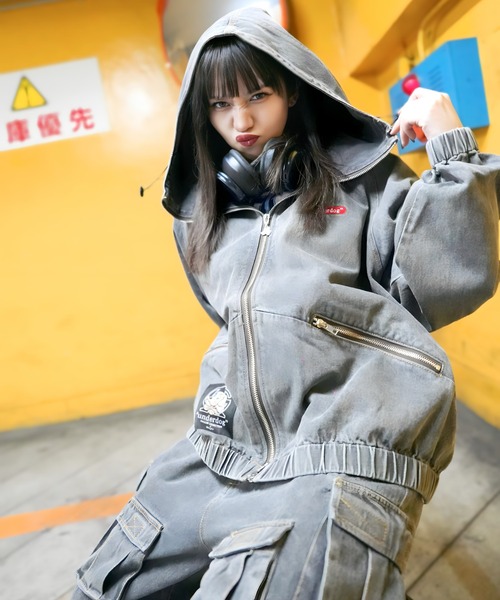 GALFY（ガルフィー）の「【別注】GA×GALFY-安定の別注デニムフードジャケット（その他アウター・メンズ・ブラック/インディゴブルー/ブラウン・XL/L）」の21枚目の写真