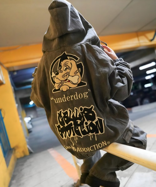 GA×GALFY-安定の別注デニムフードジャケット（その他アウター）｜GALFY