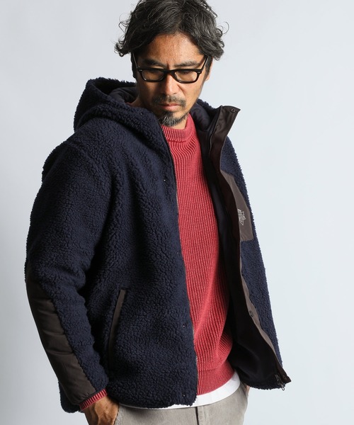 BOA FLEECE HOODIE：ボアフリースパーカー ライトアウター（その他