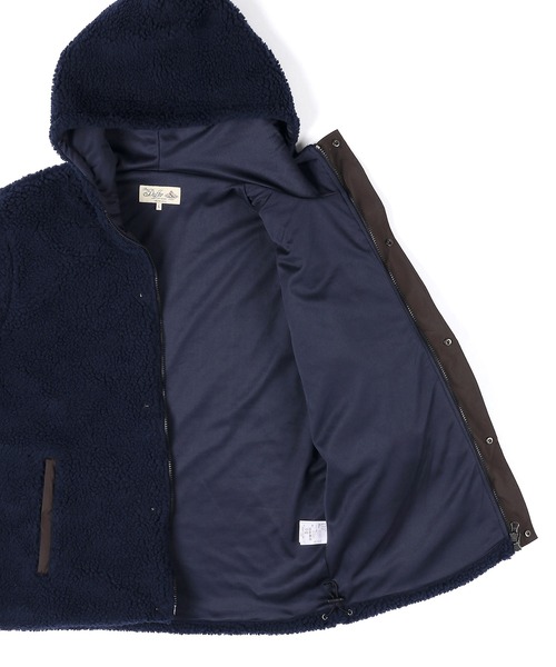 BOA FLEECE HOODIE：ボアフリースパーカー ライトアウター（その他