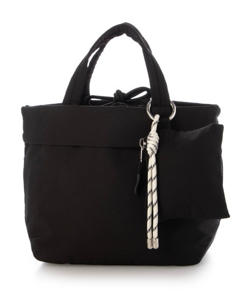 cache cache(カシュ カシュ)の「カシュカシュ cachecache / ミニトート2wayショルダー(ショルダーバッグ・レディース・ブラウン/ベージュ系その他/ブラック・FREE)」の2枚目の写真