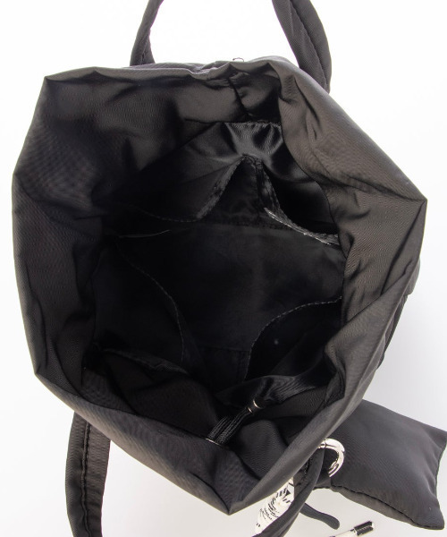 cache cache(カシュ カシュ)の「カシュカシュ cachecache / ミニトート2wayショルダー(ショルダーバッグ・レディース・ブラウン/ベージュ系その他/ブラック・FREE)」の7枚目の写真