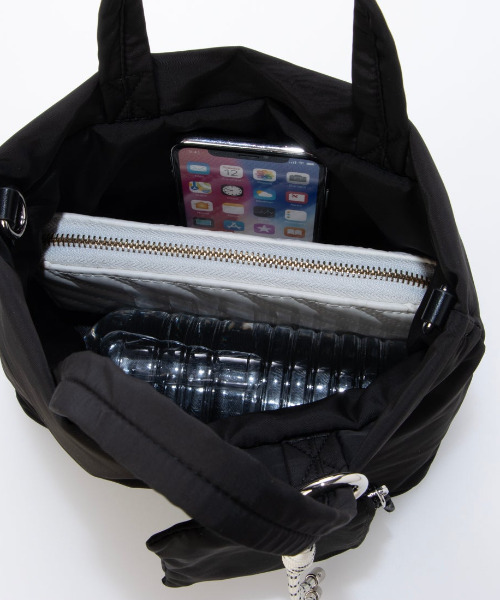 cache cache(カシュ カシュ)の「カシュカシュ cachecache / ミニトート2wayショルダー(ショルダーバッグ・レディース・ブラウン/ベージュ系その他/ブラック・FREE)」の11枚目の写真