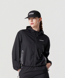 FREEDOM（フリーダム）の「ウィメンズライトウィンドブレーカー（ブラック）（ナイロンジャケット）」