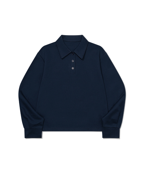 Поло Solid Tone (NAVY)