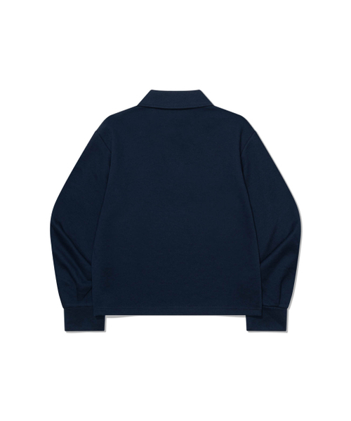 MOAA（モア）の「Solid Tone Polo Shirt (NAVY)（ポロシャツ・レディース・その他・SMALL/MEDIUM）」の3枚目の写真