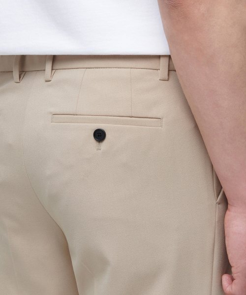 MUSINSA STANDARD（ムシンサスタンダード）の「軽量スキニー隠しバンディングクロップドスラックス[ベージュ]（スラックス・メンズ・その他・26/27/28/29/36/34/32/30/31/33/40/38）」の6枚目の写真