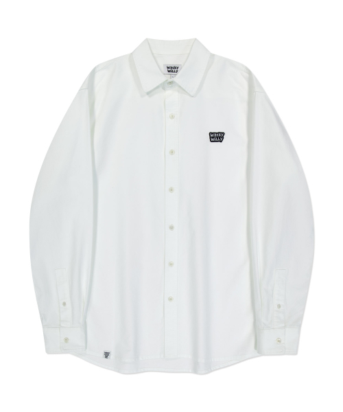 Wacky WiLLy(ワッキーウィリー)の「キキオックスフォード長袖シャツホワイト(シャツ/ブラウス・レディース・その他・LARGE/X-LARGE/SMALL/MEDIUM)」の2枚目の写真