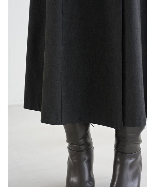 セール】Sustainableサイドプリーツテーラードワンピース（ワンピース