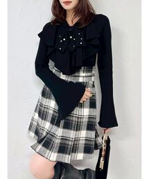 dazzlin | ラッフルタイニット(ニット/セーター)