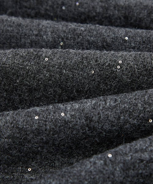 improves（インプローブス）の「ラメスパンコール ニット プルオーバー（ニット/セーター・メンズ・ブラウン/チャコール/グレー・MEDIUM/LARGE）」の14枚目の写真