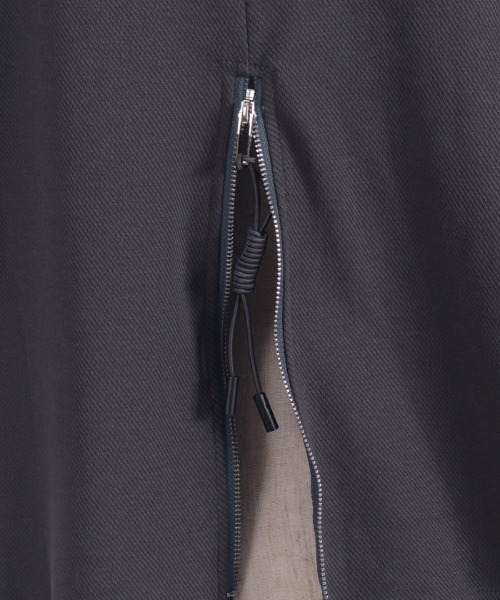 axes femme(アクシーズファム)の「バックジッププルオーバー(Tシャツ/カットソー・レディース・ブラック/チャコール/マスタード・FREE)」の15枚目の写真