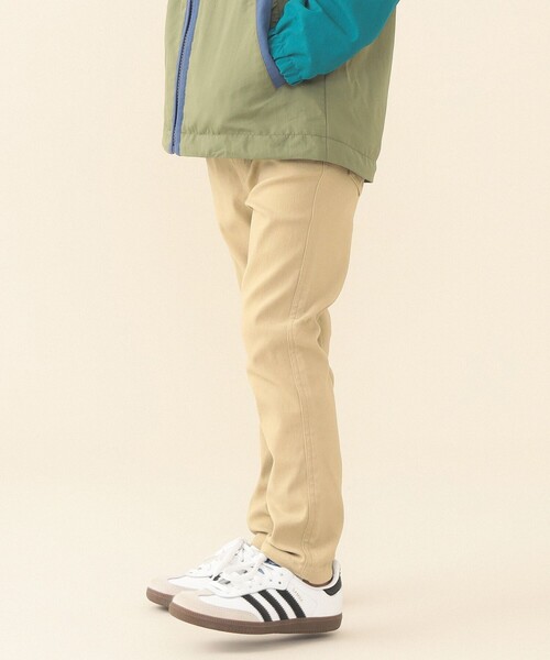 BEAMS mini（ビームスミニ）の「ストレッチ カラー パンツ 2026SS（90～140cm）（その他パンツ・キッズ・サックスブルー/グリーン/ベージュ・90/110/120/130/140/100）」の4枚目の写真