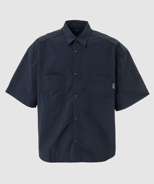 COMME des GARCONS HOMME(コム デ ギャルソン・オム)の「NYLON TUSSER HALF SLEEVE SHIRT(シャツ/ブラウス・メンズ・ネイビー/ブラック/カーキ・XS/S/M/L)」の3枚目の写真