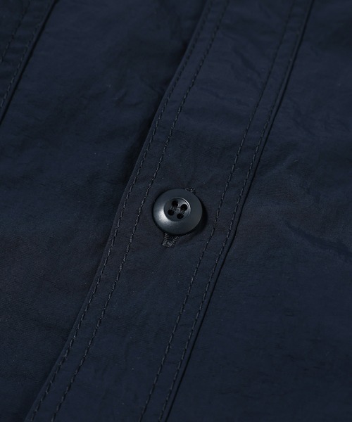 COMME des GARCONS HOMME(コム デ ギャルソン・オム)の「NYLON TUSSER HALF SLEEVE SHIRT(シャツ/ブラウス・メンズ・ネイビー/ブラック/カーキ・XS/S/M/L)」の7枚目の写真