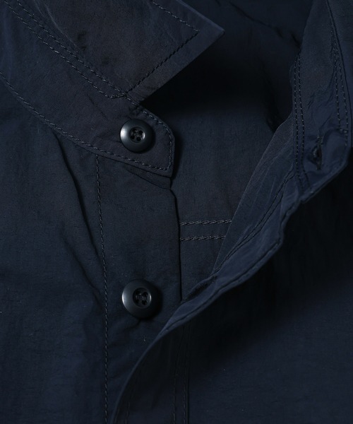 COMME des GARCONS HOMME(コム デ ギャルソン・オム)の「NYLON TUSSER HALF SLEEVE SHIRT(シャツ/ブラウス・メンズ・ネイビー/ブラック/カーキ・XS/S/M/L)」の5枚目の写真