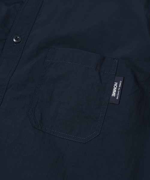 COMME des GARCONS HOMME(コム デ ギャルソン・オム)の「NYLON TUSSER HALF SLEEVE SHIRT(シャツ/ブラウス・メンズ・ネイビー/ブラック/カーキ・XS/S/M/L)」の6枚目の写真