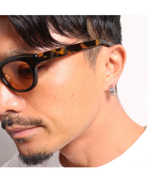 VIVIFY(ビビファイ)の「ピアス/バックホールマーク/ハンマードフィニッシュ/ミドル(ピアス(片耳用)・メンズ・シルバー・FREE)」の7枚目の写真