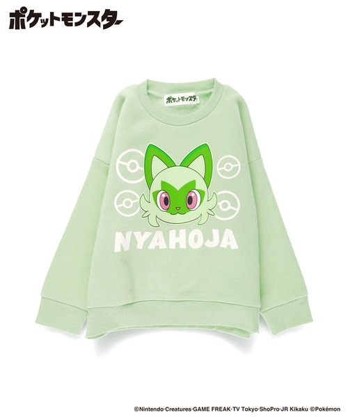 セール】【ポケットモンスター（ポケモン）】裏起毛トレーナー