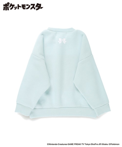 BRANSHES（ブランシェス）の「【ポケットモンスター（ポケモン）】裏起毛トレーナー（スウェット・キッズ・ブラウン/ライトグリーン/アイボリー/ブラック/サックスブルー/ブルーグレー・110/150/100/130/140/120）」の17枚目の写真