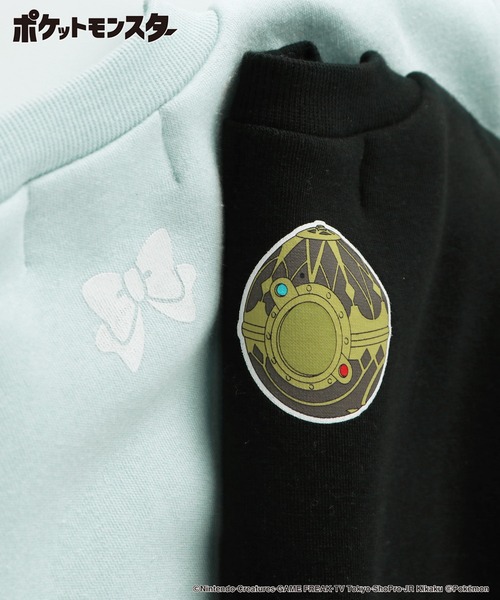 BRANSHES（ブランシェス）の「【ポケットモンスター（ポケモン）】裏起毛トレーナー（スウェット・キッズ・ブラウン/ライトグリーン/アイボリー/ブラック/サックスブルー/ブルーグレー・110/150/100/130/140/120）」の18枚目の写真