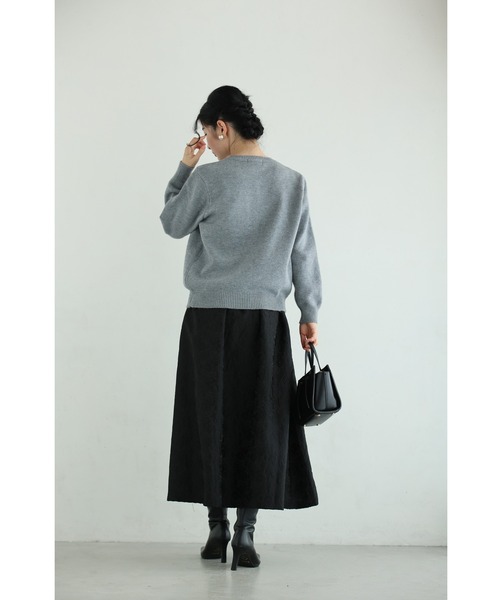 cawaii（カワイイ）の「チュールのお花咲くおめかしカーディガン（カーディガン/ボレロ・レディース・レッド/グレー・FREE）」の14枚目の写真