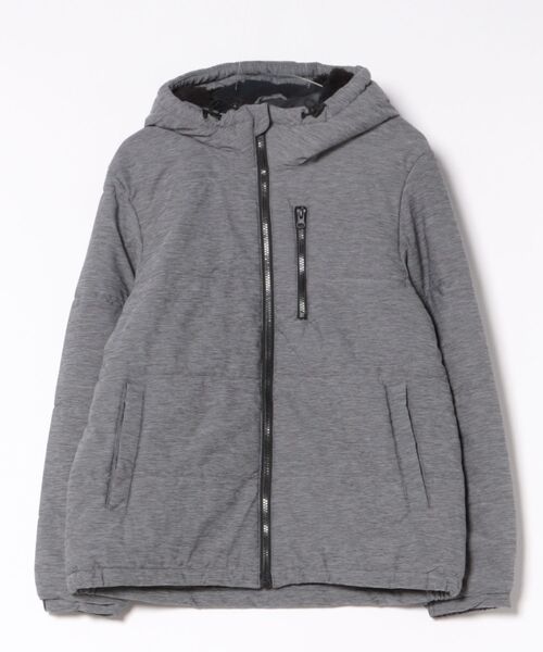 Blue Standard (ブルースタンダード)の「【Blue Standard/ブルースタンダード】カチオン杢ニット ストレッチ中綿ジャケット(ブルゾン・メンズ・ネイビー/チャコールグレー/グレー・X-LARGE/LARGE/MEDIUM)」の3枚目の写真