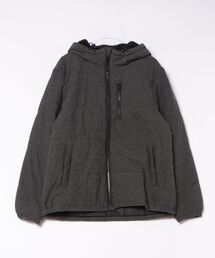 Blue Standard （ブルースタンダード）の「【Blue Standard/ブルースタンダード】カチオン杢ニット ストレッチ中綿ジャケット（ブルゾン）」