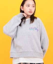 Orale! 裏起毛短丈スウェットプルオーバー