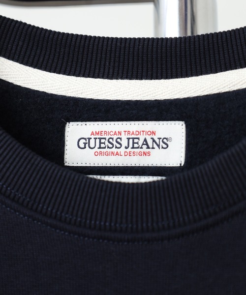 GUESS JEANS（ゲスジーンズ）の「GUESS JEANS フロント刺繍スウェットシャツ（スウェット・メンズ・ネイビー・XL/L/M/S）」の3枚目の写真
