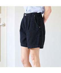 Single Pintuck Cotton short pants_4 Colors