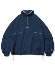 SPORT CHAMBER（スポーツチャンバー）の「SCオーバーサイズウォームアップシャツ（ネイビー）（ナイロンジャケット）」