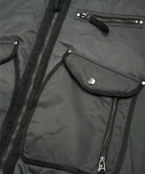 SAINTPAIN(セイントペイン)の「SP ボンディジ CWU フライトジャンパー チャコール(ブルゾン・レディース・その他・MEDIUM/LARGE)」の4枚目の写真
