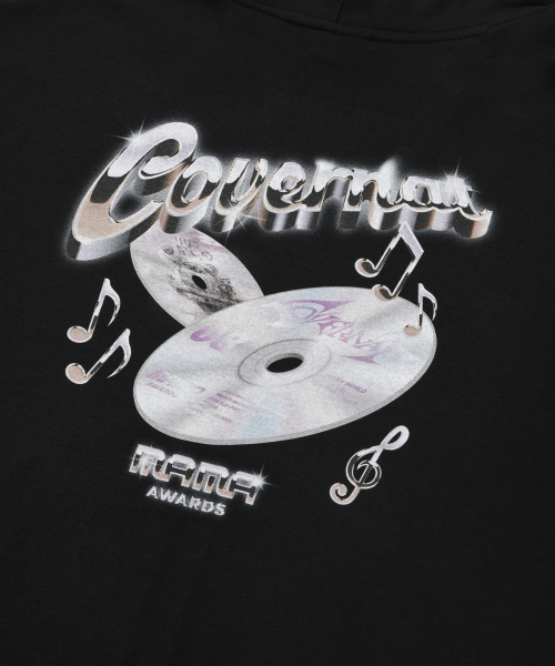 COVERNAT（カバーナット）の「[カバナット x 2024 MAMA AWARDS] グラフィックフードパーカー ブラック（パーカー・レディース・その他・SMALL/MEDIUM）」の7枚目の写真