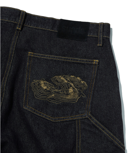 suade（スエード）の「CONTOUR DOUBLE KNEE SHORTS [RAW INDIGO]（その他パンツ・レディース・その他・SMALL/LARGE）」の10枚目の写真