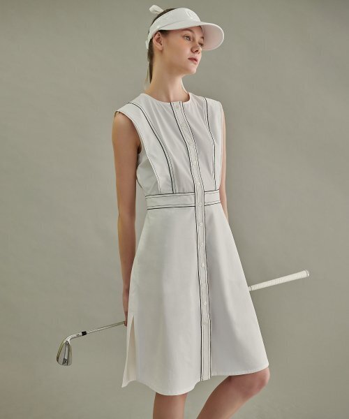 NEU GOLF(エヌイーユーゴルフ)の「シャツワンピース(ワンピース・レディース・その他・LARGE/MEDIUM/SMALL)」の1枚目の写真