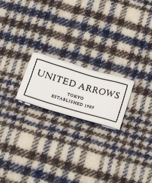 UNITED ARROWS（ユナイテッドアローズ）の「ライト カシミヤ マフラー（マフラー・メンズ・ブラック/ライム/ベージュ/ネイビー・FREE）」の11枚目の写真