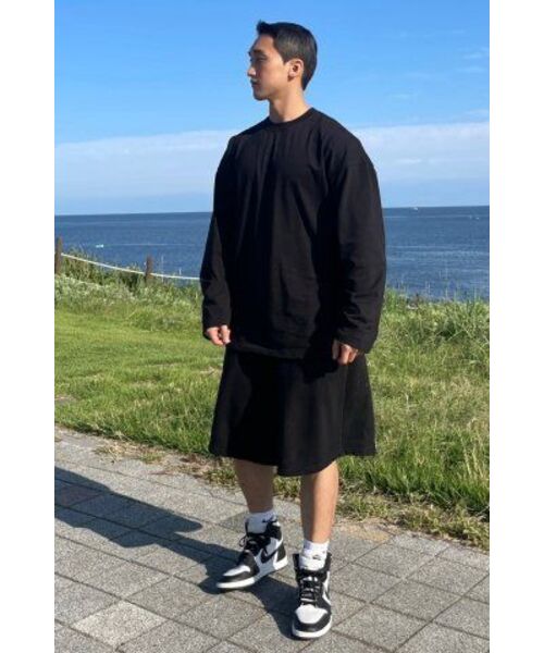 ARDENTSOUL(アーデントソウル)の「アダント、シグネチャーバックロゴセミオーバーフィット長袖Tシャツ(ブラック)(Tシャツ/カットソー・メンズ・その他・XX-LARGE)」の21枚目の写真