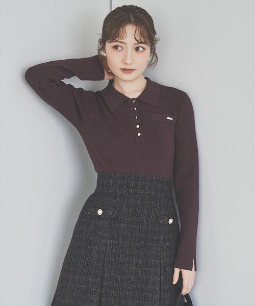 SWINGLE（スウィングル）の「ツイードタックミニスカート（スカート・レディース・ブラック系その他5/ホワイト系その他6/ブルー系その他5・SMALL/MEDIUM）」の12枚目の写真