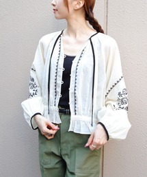 THE SHINZONE | THE SHINZONE/シンゾーン　刺繍ブラウス　EMBROIDERED BLOUSE　26SMSBL09(シャツ/ブラウス)
