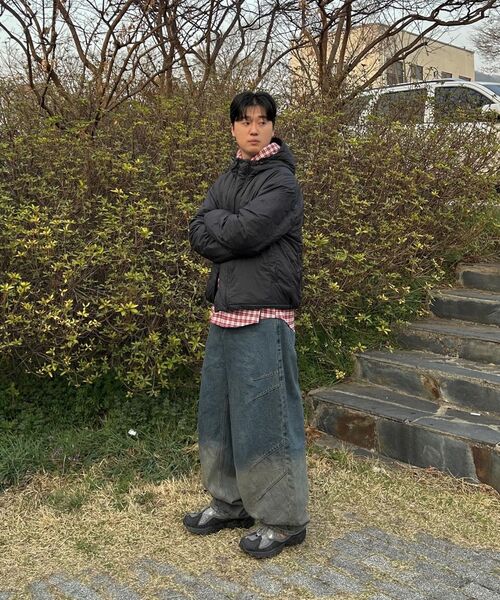 DECET（デケト）の「Balloon Wide Jeans DCPT055LightBlueA（デニムパンツ・レディース・その他・26/28/30/32/34）」の9枚目の写真