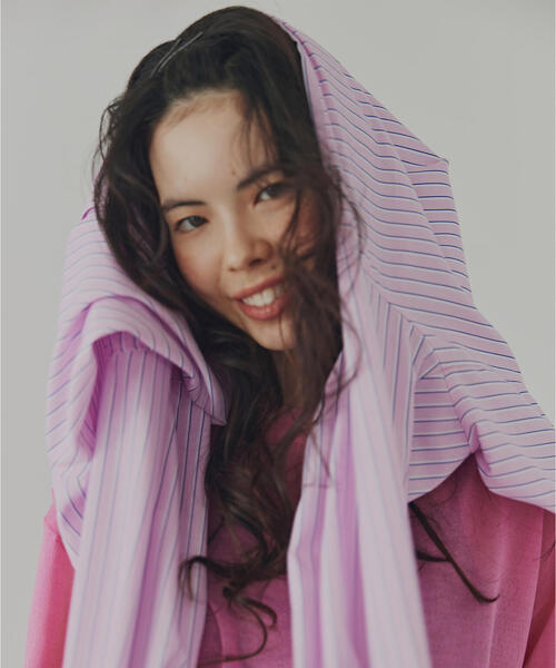 N.(N. Natural Beauty Basic)(エヌエヌナチュラルビューティーベーシック)の「ベーシックシャツ(シャツ/ブラウス・レディース・ピンク系その他/ベージュ系その他/ブルー・フリ-)」の16枚目の写真