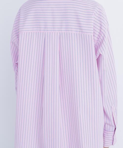 N.(N. Natural Beauty Basic)(エヌエヌナチュラルビューティーベーシック)の「ベーシックシャツ(シャツ/ブラウス・レディース・ピンク系その他/ベージュ系その他/ブルー・フリ-)」の5枚目の写真