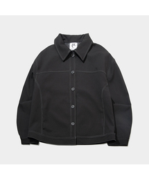 PLACESTUDIOMAN（プレイススタジオメンズ）の「ウォッシングステッチ配色シングルカラー フォーマルジャケット [チャコール]（デニムジャケット）」